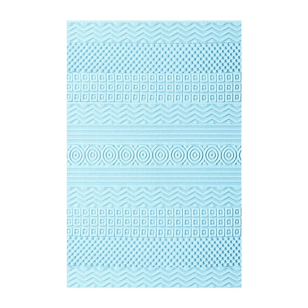 11-Zone Memory Foam Mattress Topper, 8cm King, Giselle Bedding