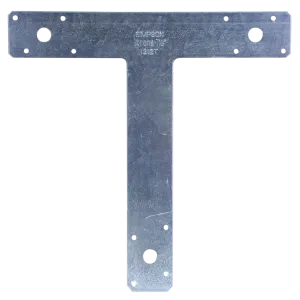 12 in. x 12 in. 14-Gauge Galvanized T Strap (Pack of 10)