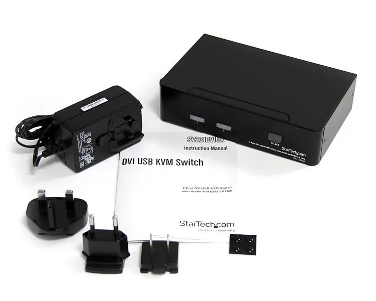 2 Port Dvi Usb Kvm Switch