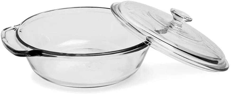 2 Qt. Glass Casserole with Cover