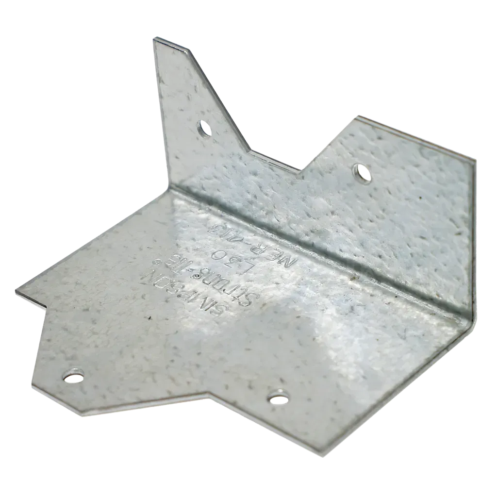 3 in. 16-Gauge Galvanized Reinforcing L Angle