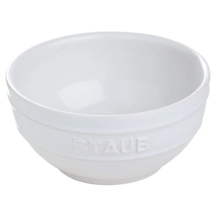 4.75" Small Ceramic Universal Bowl - White