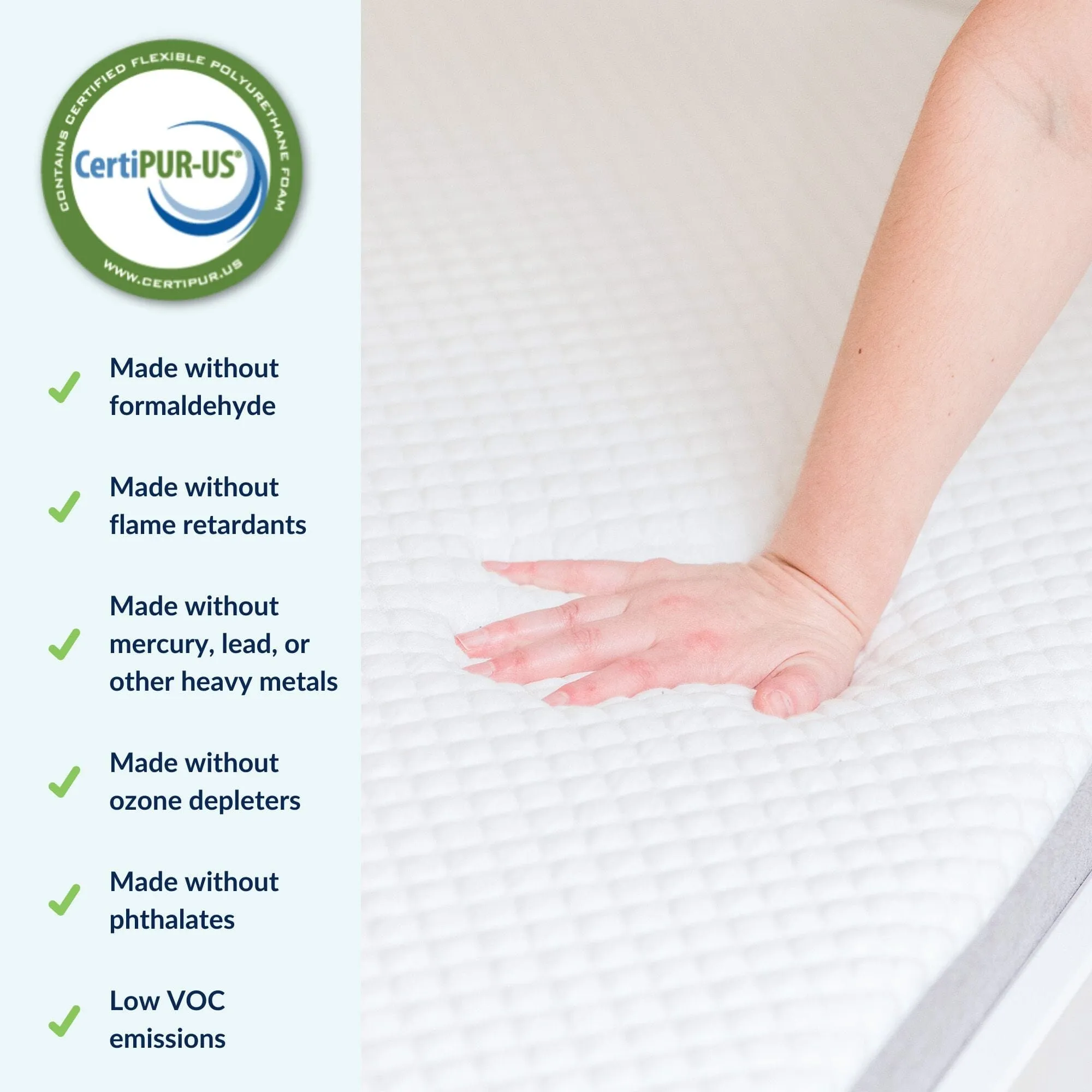 5-Inch Premium Memory Foam Trundle Mattress