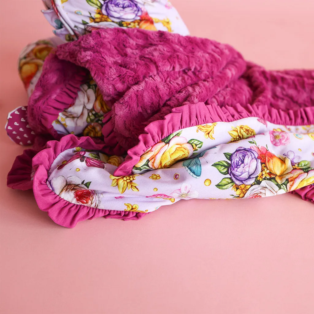 Adrina Minky Ruffled Luxette Patoo® Blanket
