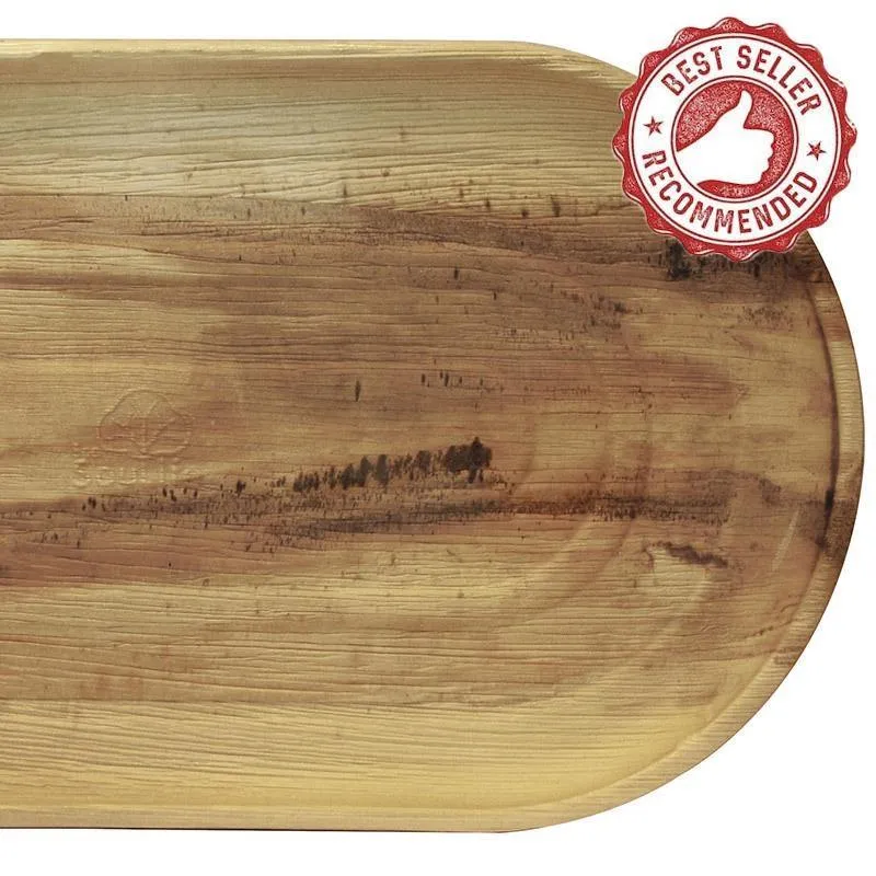 Areca Nut Leaf Large Serving Trays 3PC