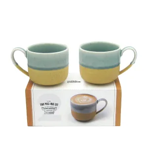 Artisan Jade Mug - Set of 2