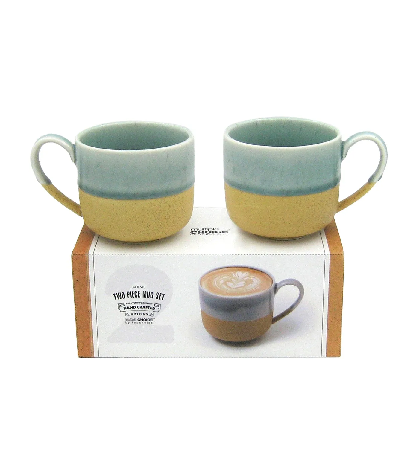 Artisan Jade Mug - Set of 2
