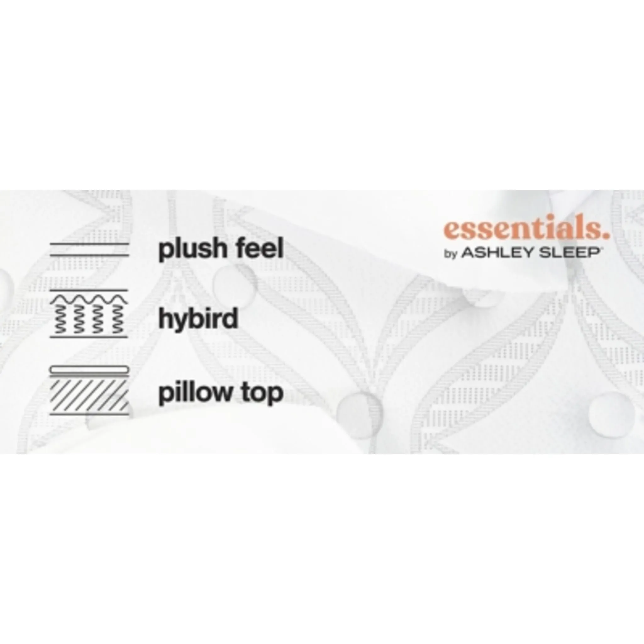 Ashley Sleep Essentials 12 Inch Hybrid