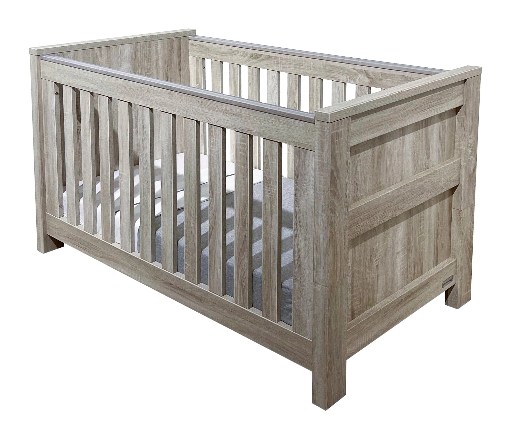 Baby Style Bordeaux 4pc Furniture Set - Ash inc Dream Spring Mattress