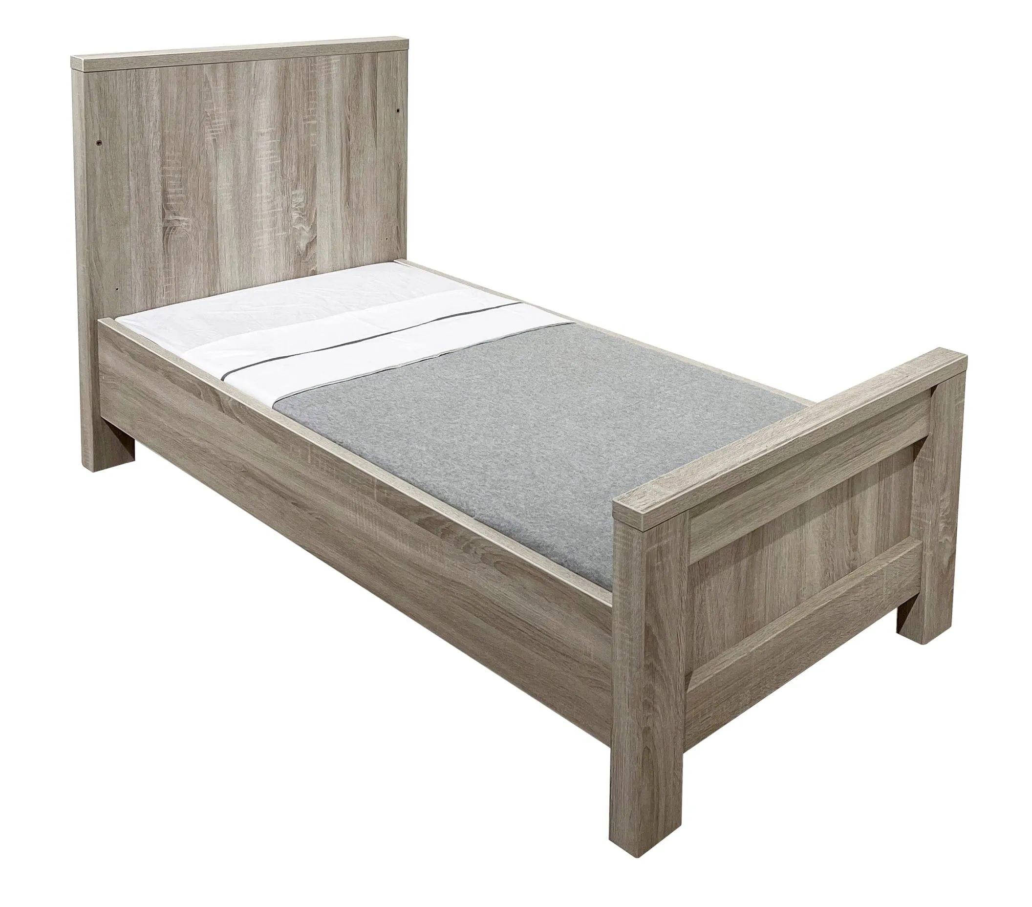 Baby Style Bordeaux 4pc Furniture Set - Ash inc Dream Spring Mattress