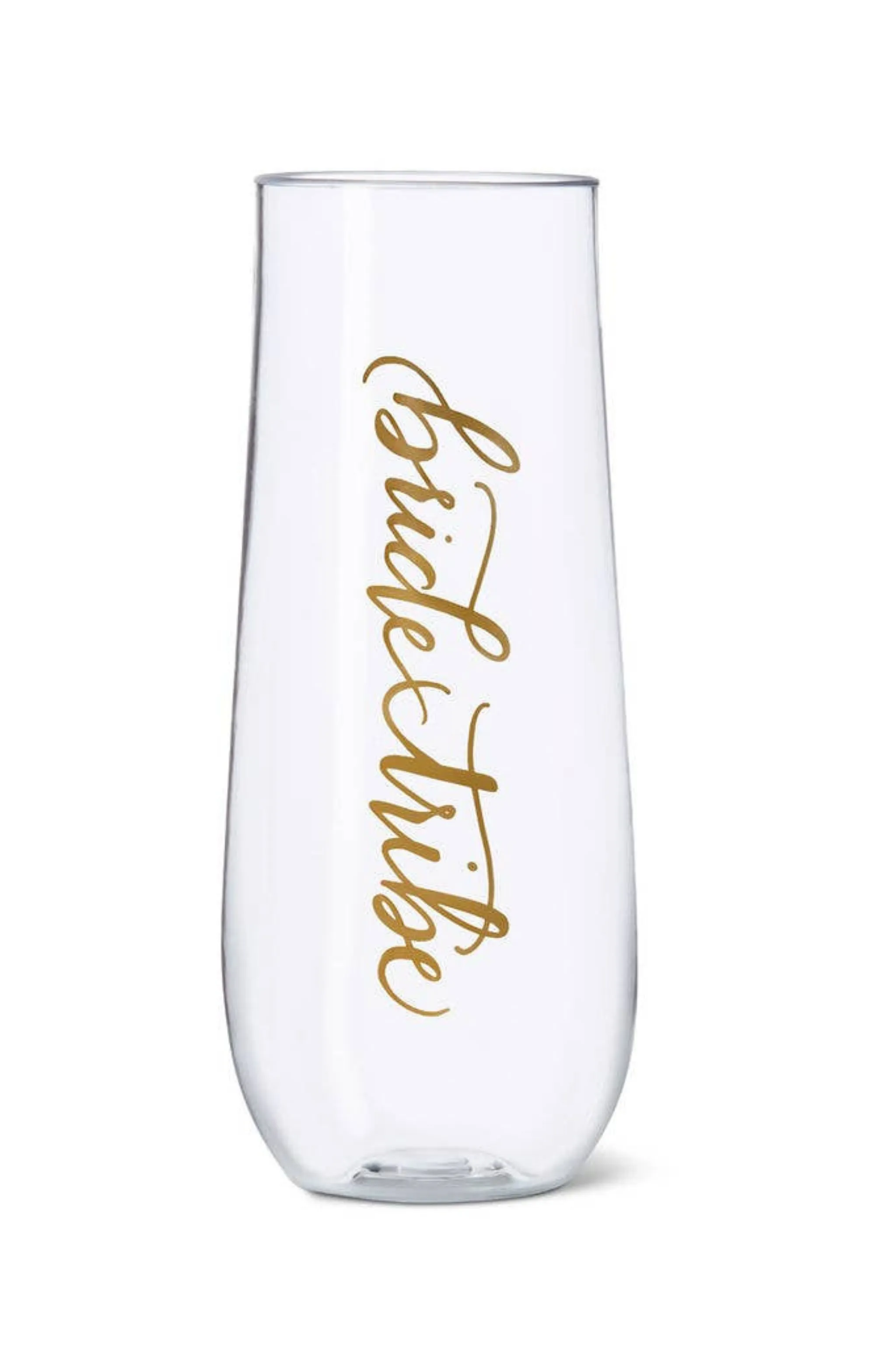 Bride Tribe Stemless Champagne Glass