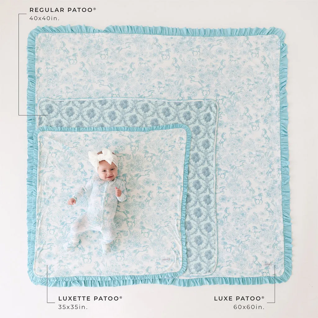Charlotte Anne Minky Ruffled Luxette Patoo® Blanket