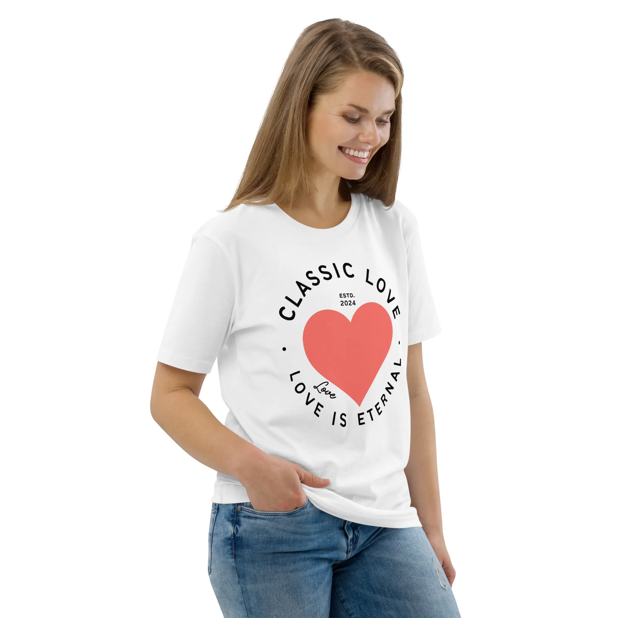 Classic love, Unisex sustainable t-shirt