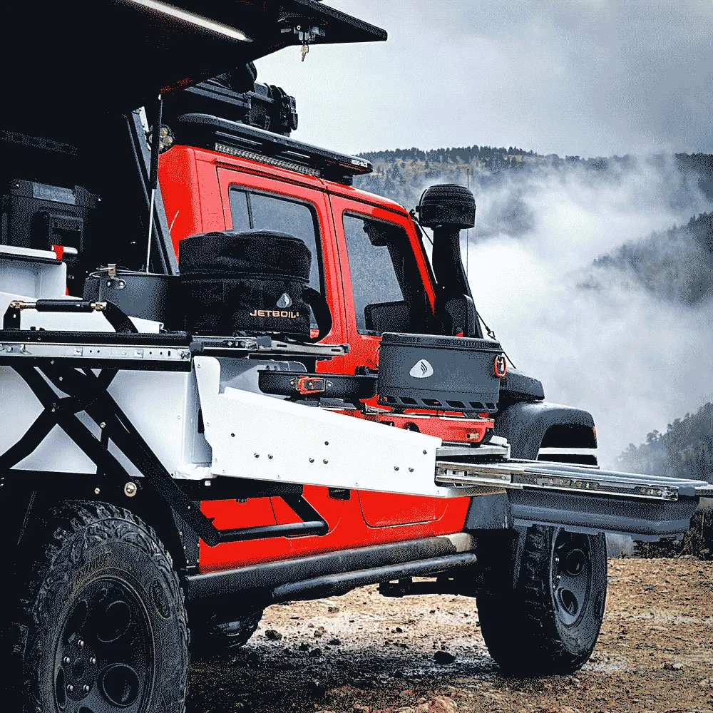 DirtBox - Overland Drop Slider Mount