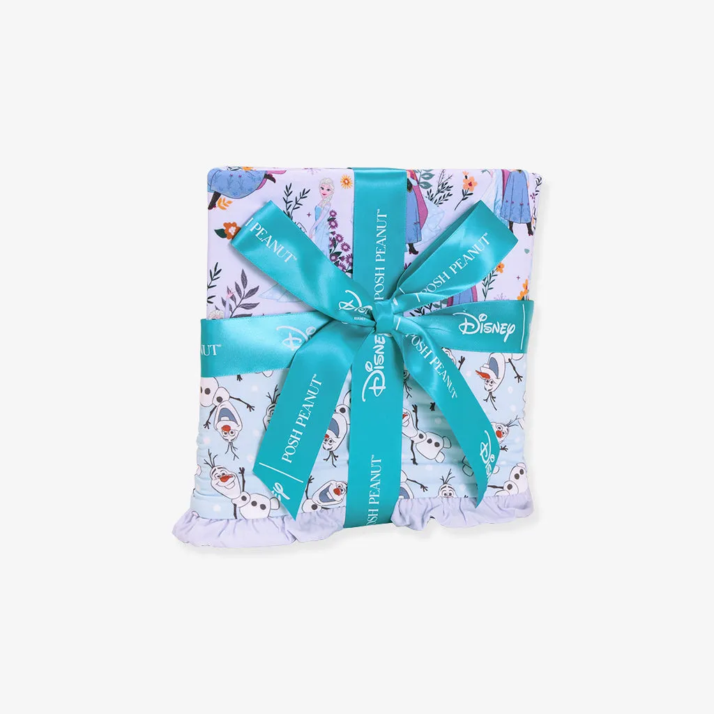 Disney Frozen Sisters & Olaf Ruffled Luxette Patoo® Blanket