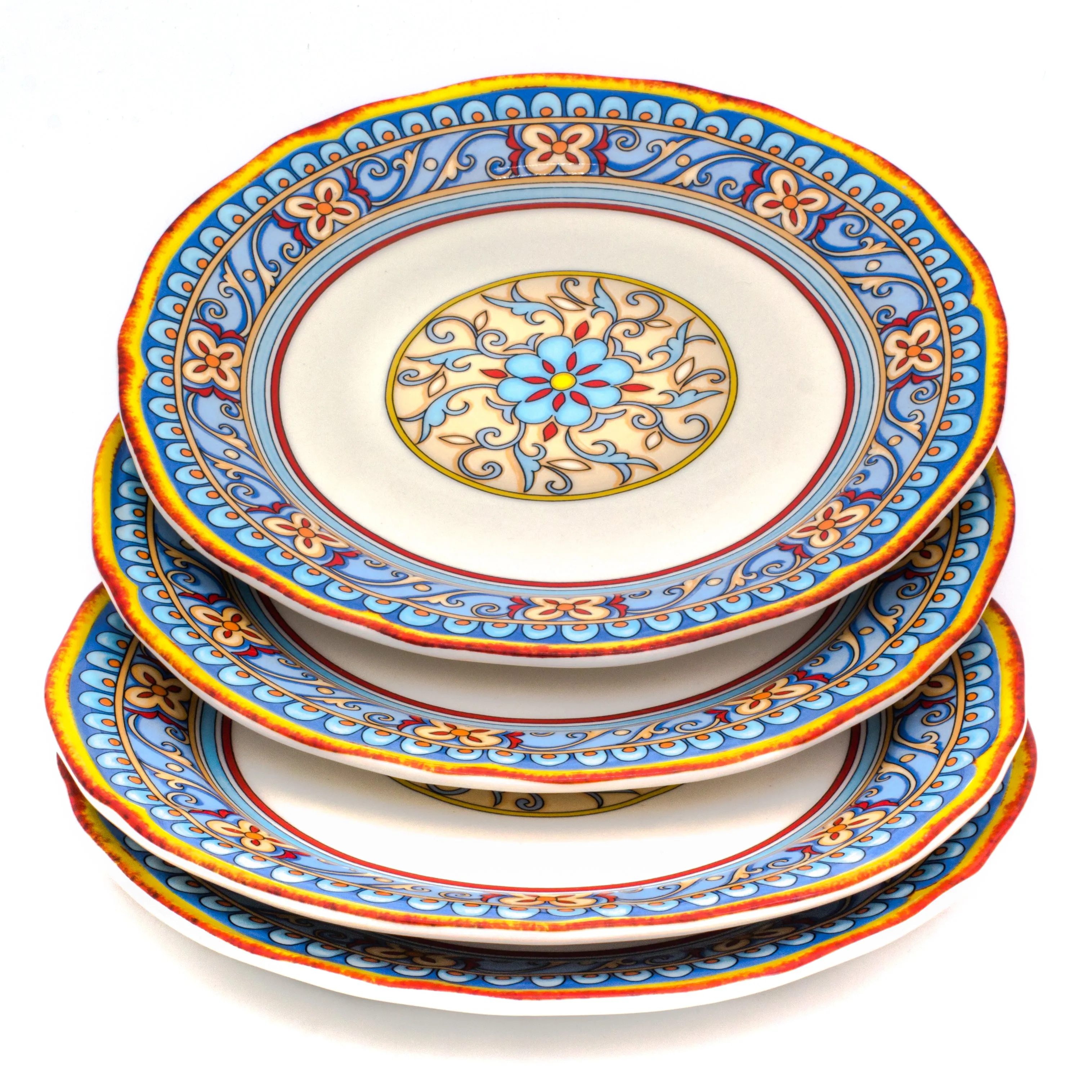 Duomo 4 Piece Dinner Plate Set