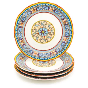 Duomo 4 Piece Dinner Plate Set