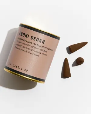 Enoki Cedar Incense Cones