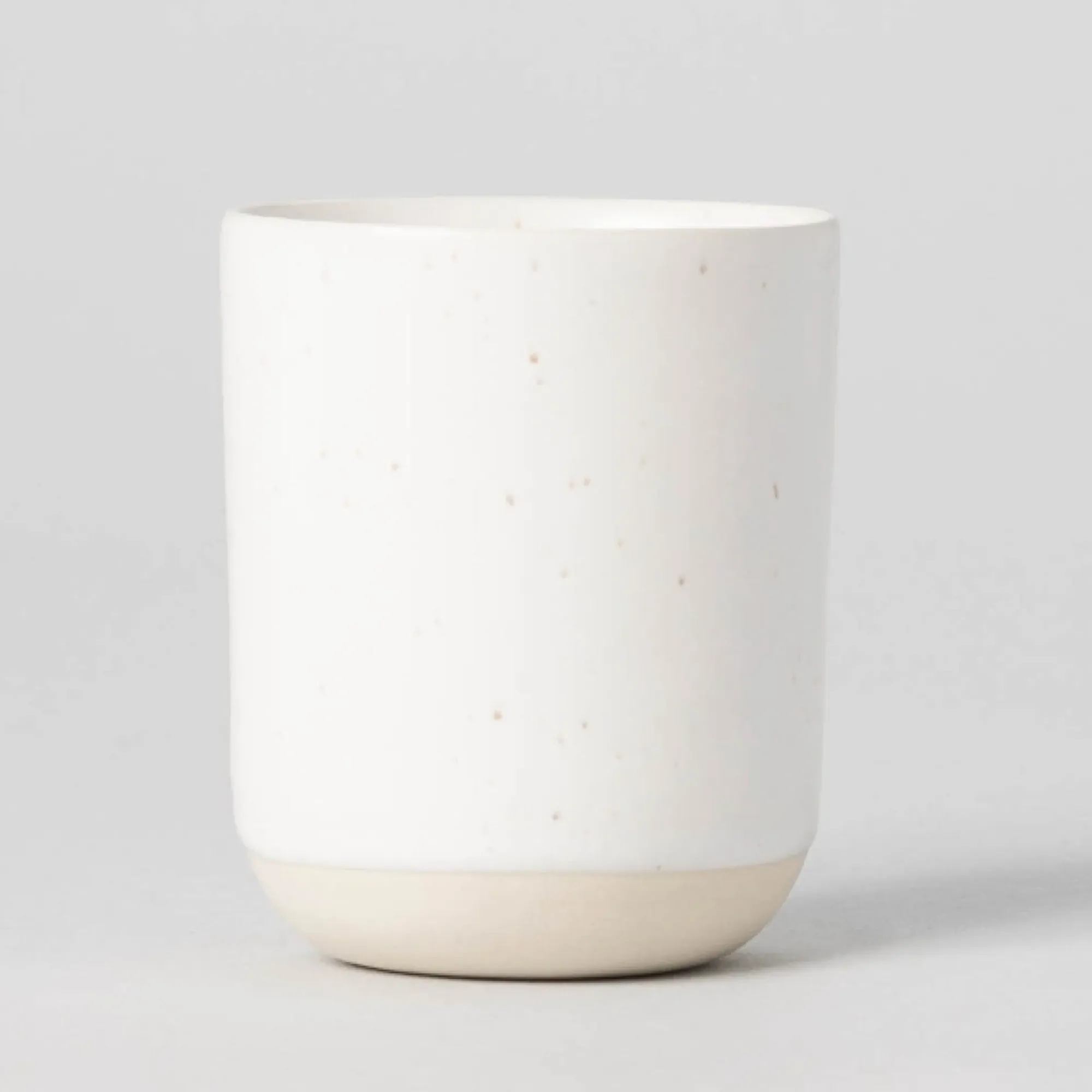 Fable Cappuccino Cups - Speckled White