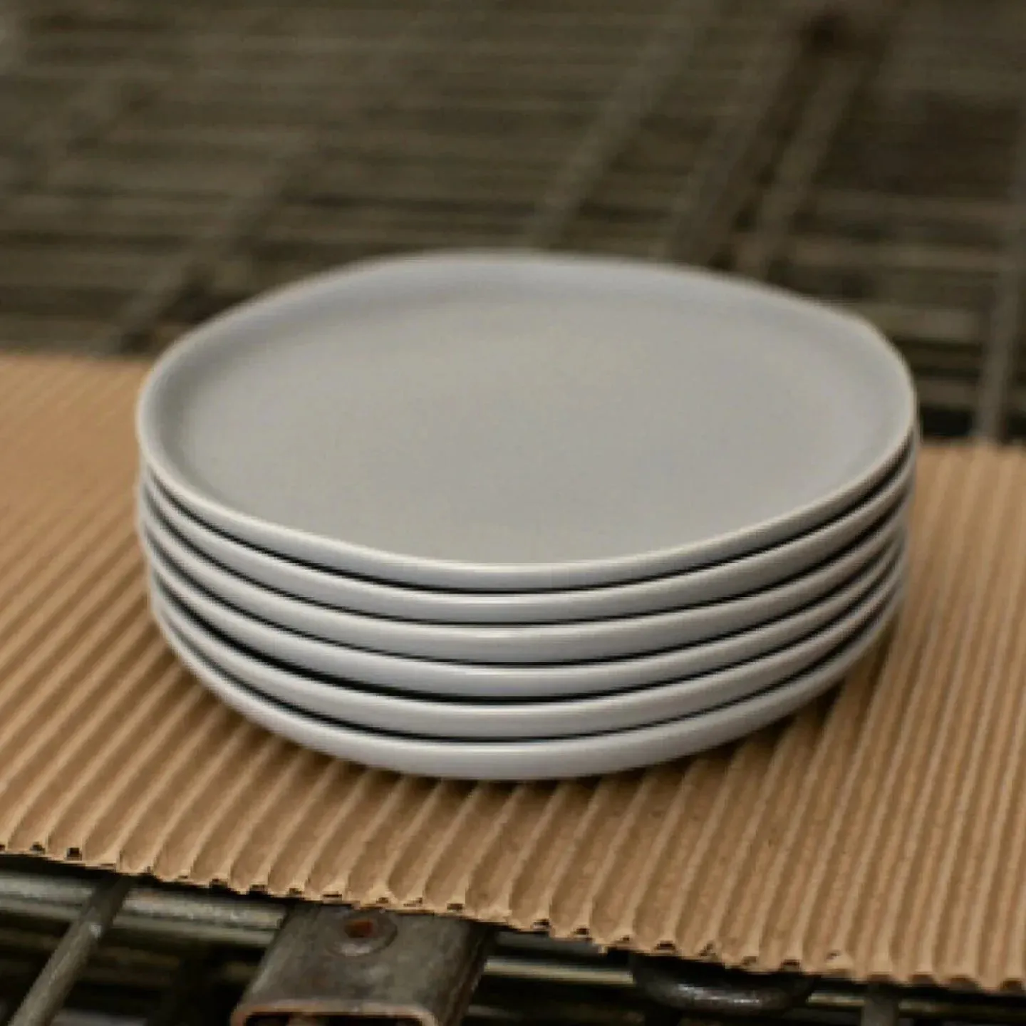Fable Dessert Plates - Dove Gray