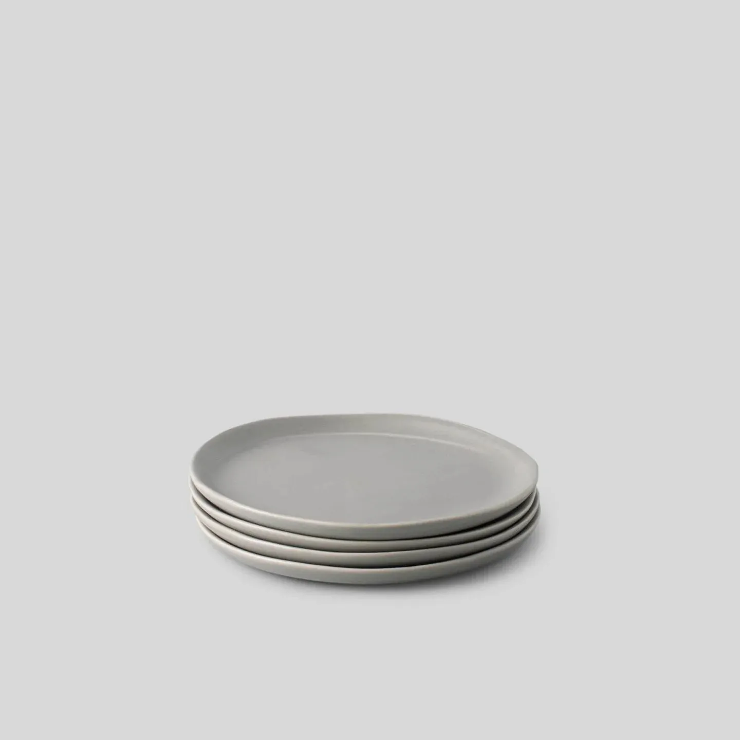 Fable Dessert Plates - Dove Gray