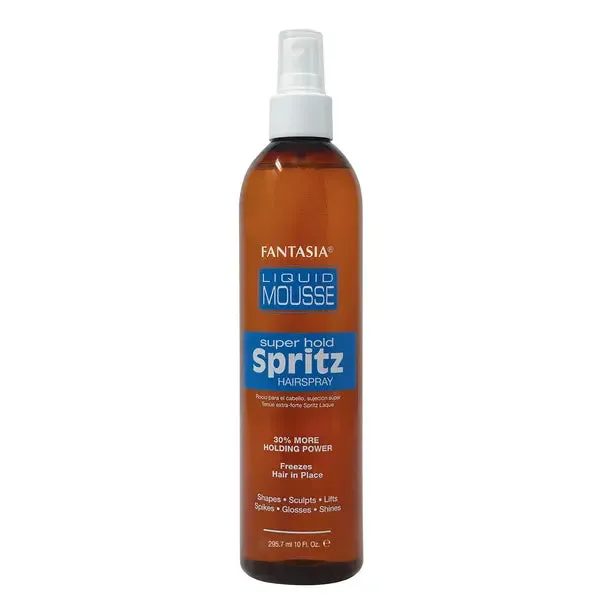 Fantasia Liquid Mousse Super Hold Spritz HairSpray 295ml