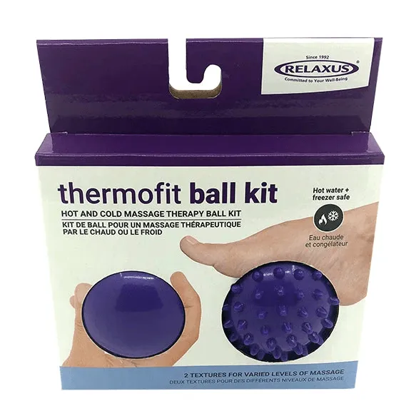 Full Body Massage Ball Set with Spiky & Smooth Massage Balls (Set of 2)