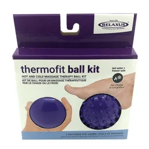 Full Body Massage Ball Set with Spiky & Smooth Massage Balls (Set of 2)