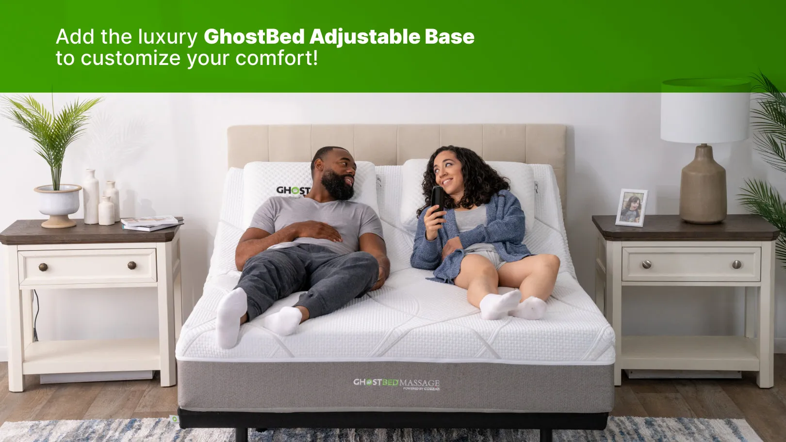 GhostBed Massage Mattress