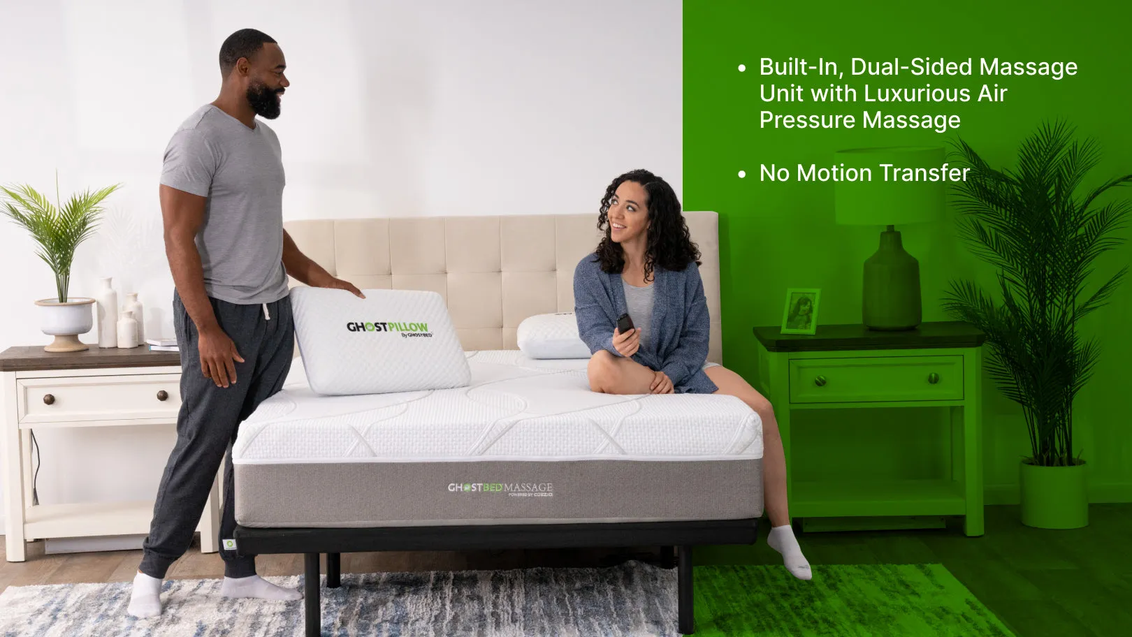 GhostBed Massage Mattress