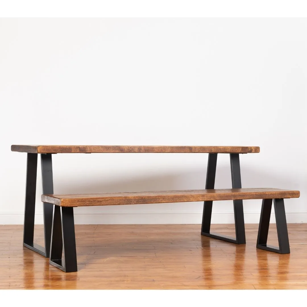 Glenridding Industrial Bench - Trapezoid Leg