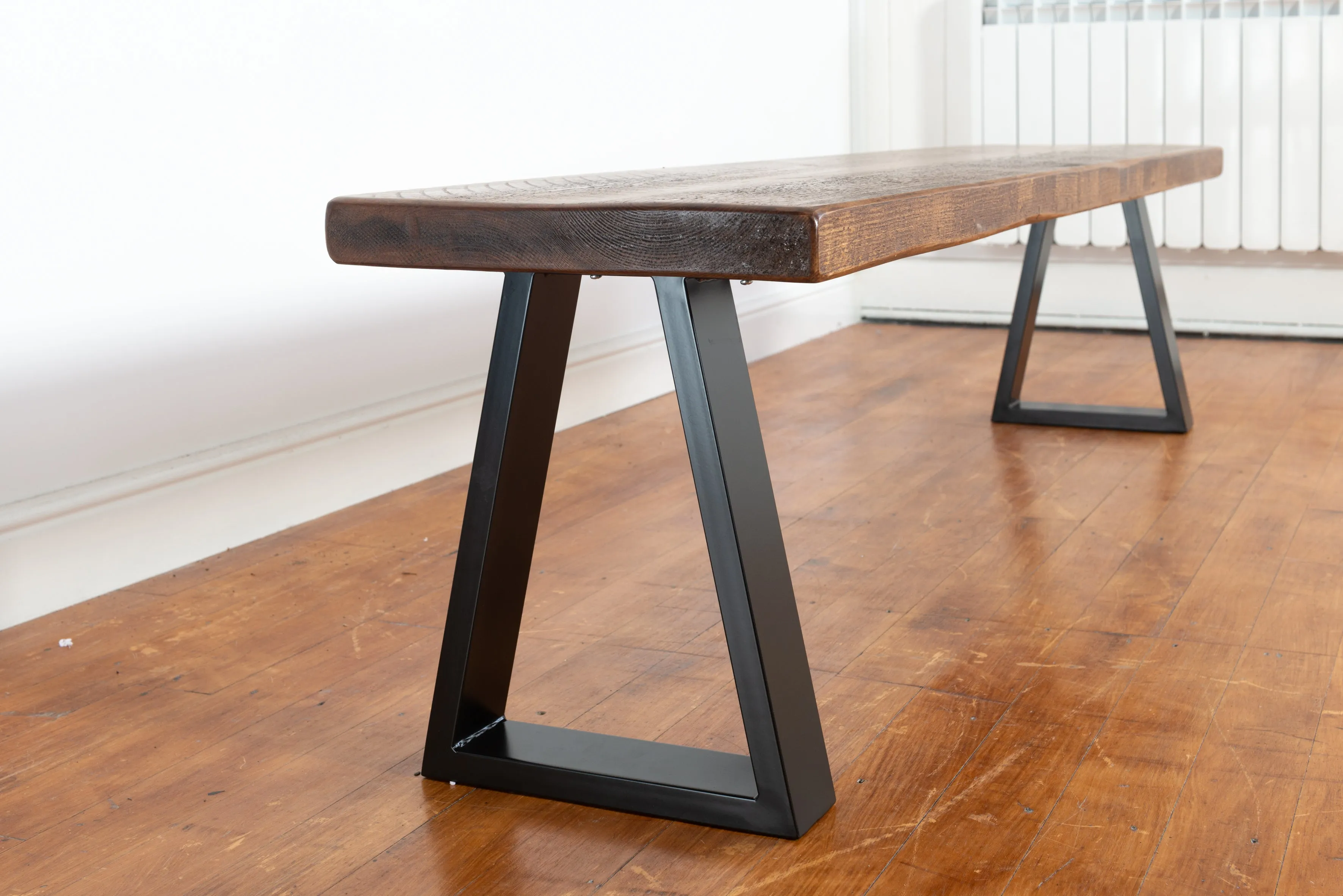 Glenridding Industrial Bench - Trapezoid Leg
