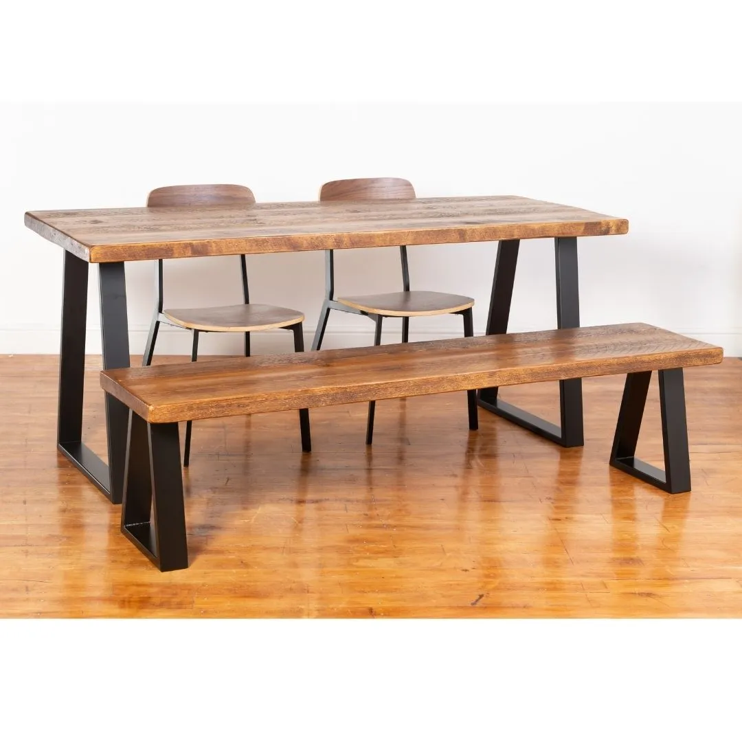 Glenridding Industrial Bench - Trapezoid Leg