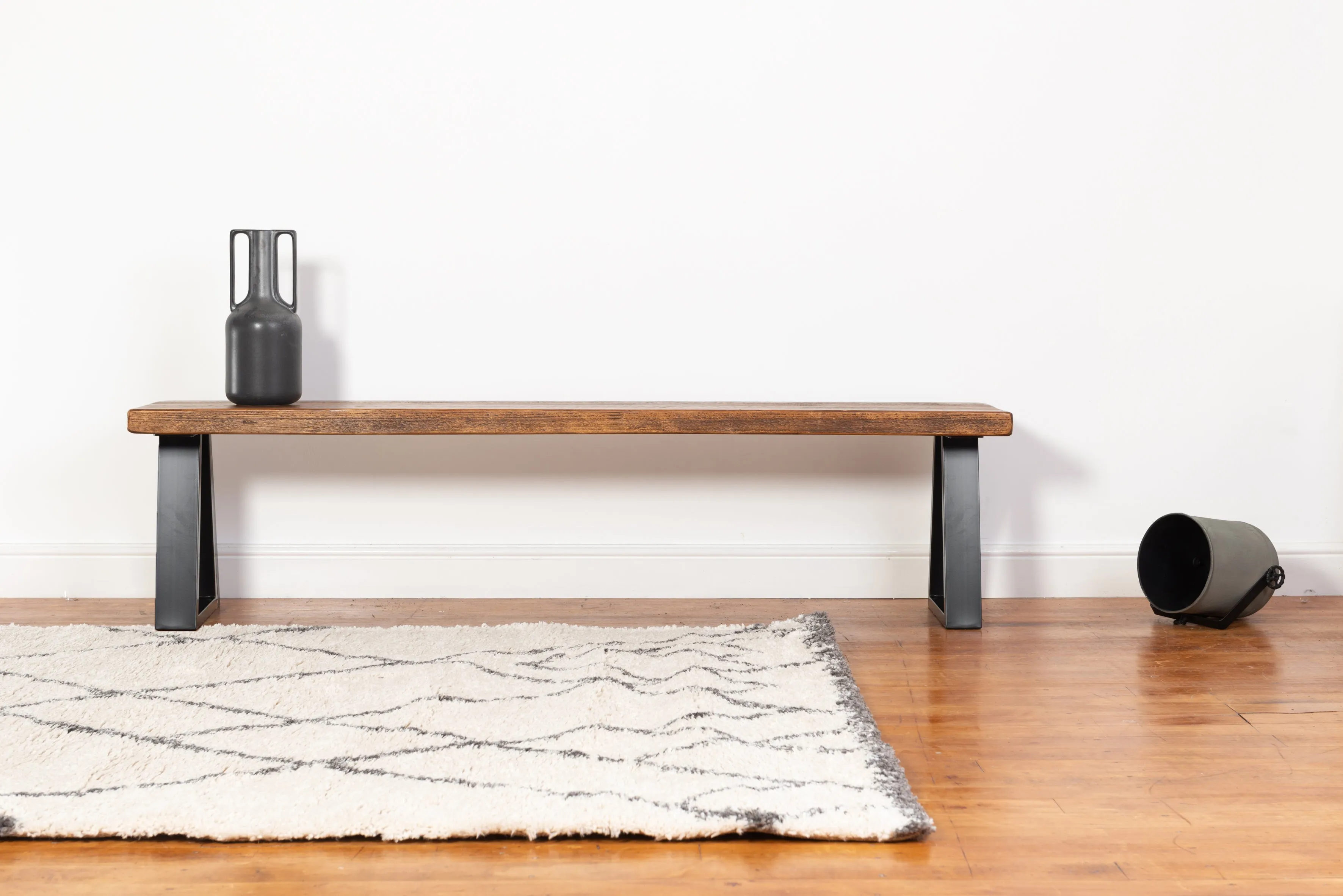 Glenridding Industrial Bench - Trapezoid Leg