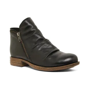 Hotham Boot in Black Leather