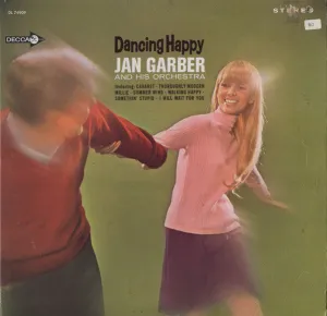Jan Garber And His Orchestra - Dancing Happy (LP, Album) (NM or M-)