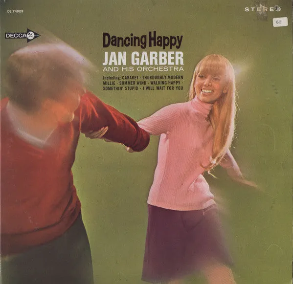 Jan Garber And His Orchestra - Dancing Happy (LP, Album) (NM or M-)