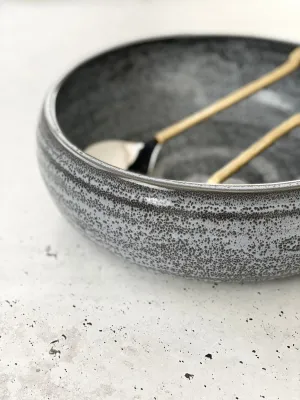 Large Australian Made Salad Bowl - Storm