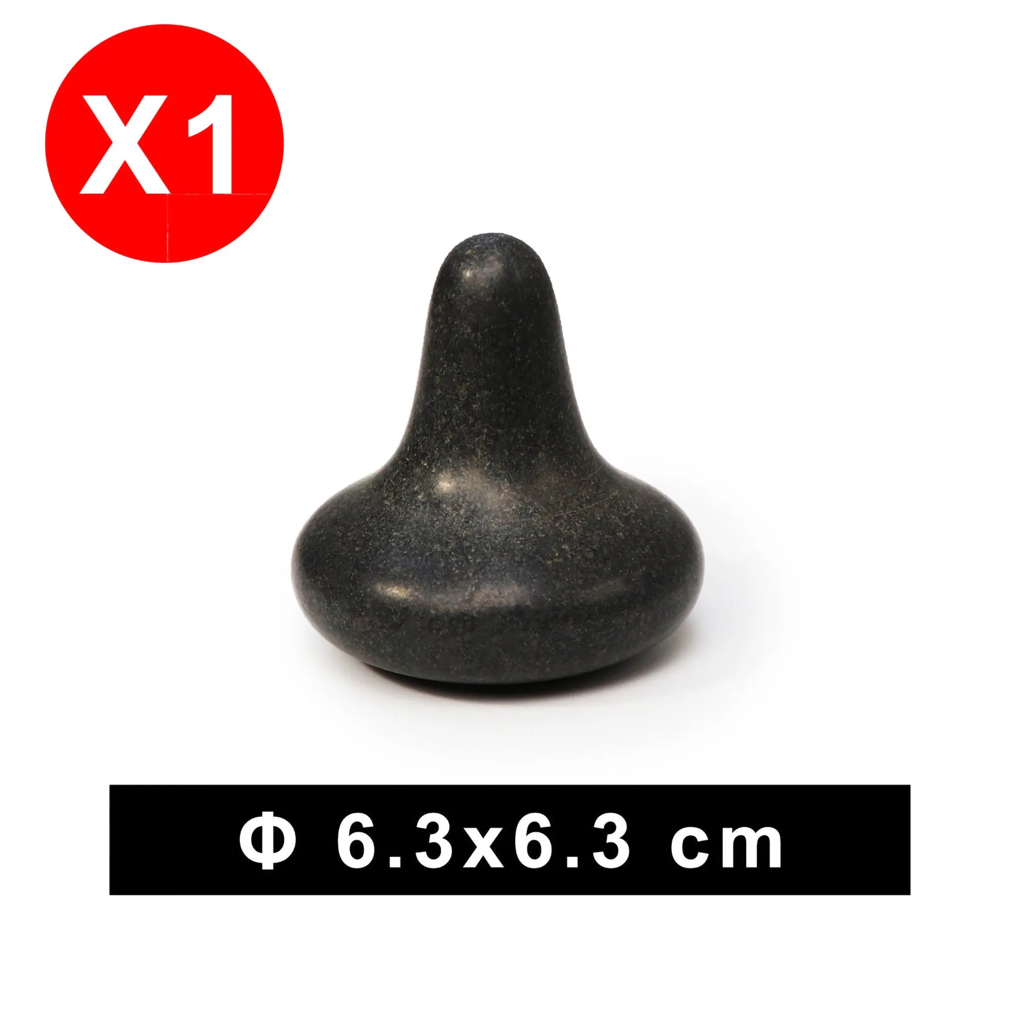 Master Mushroom Shape Basalt Hot Stone Pressure Point Tool