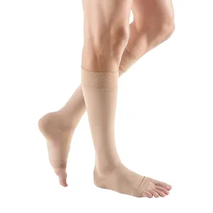 Medi Forte Open Toe Knee Highs w/Dot Band 30-40 mmHg (Wide)
