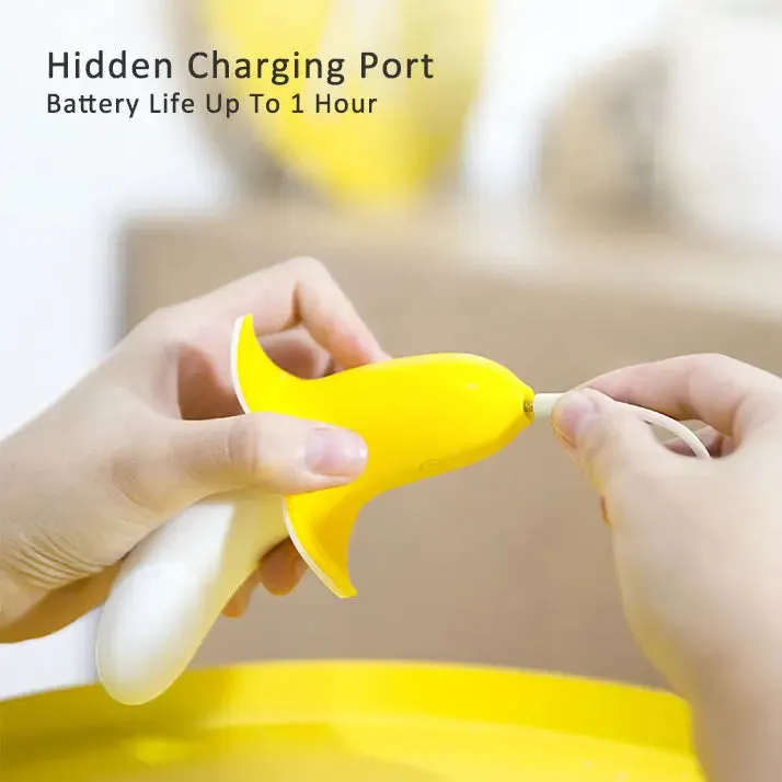 Mini Banana Vibrator for Women - Quusvik 10-Speed Vibration, Compact Size