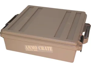 MTM Ammo Crate Polypropylene Dark Earth 4.5" Deep