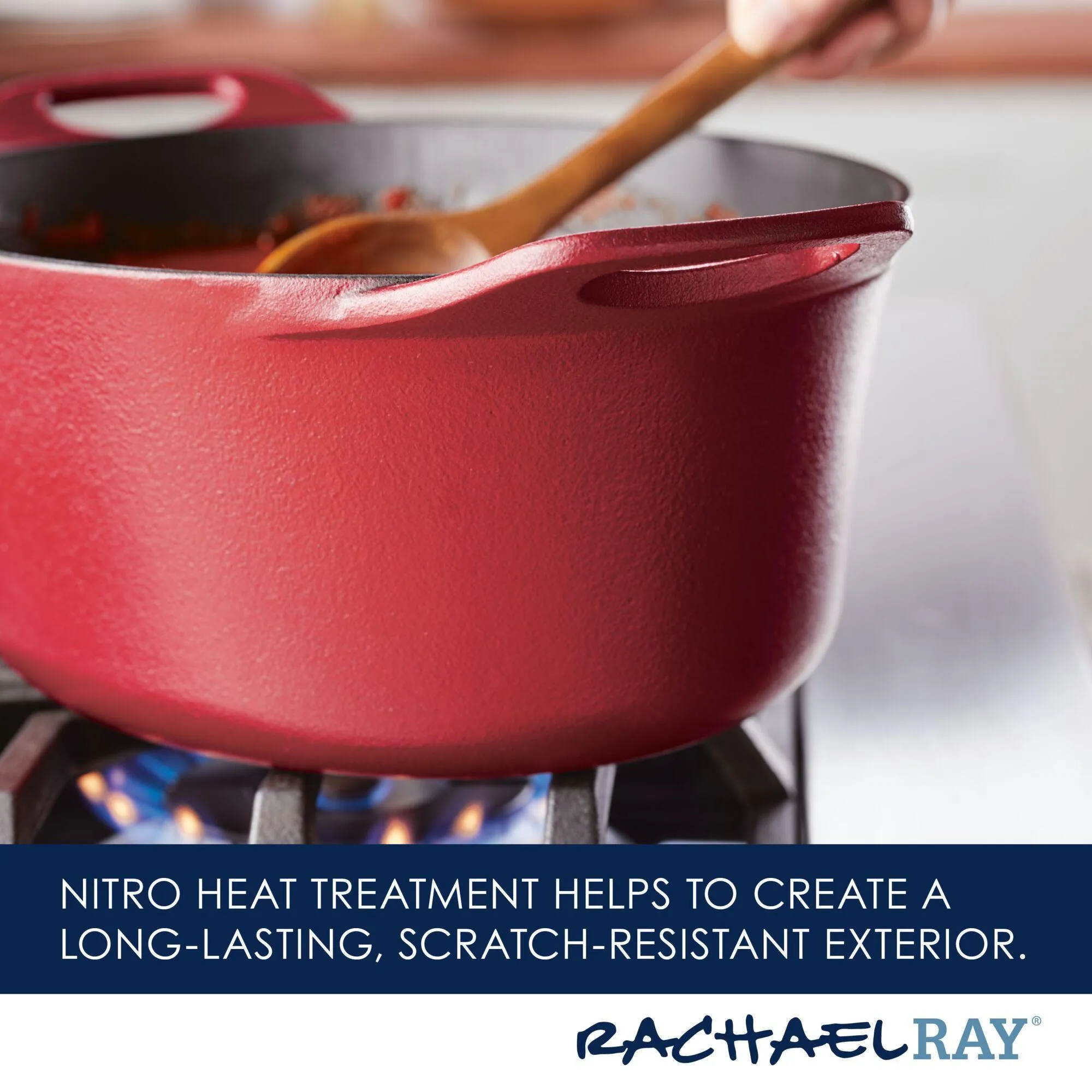 NITRO 6.5-Quart Cast Iron Dutch Oven