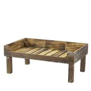 Rustic Wooden Display Crate Stand- Pack 1