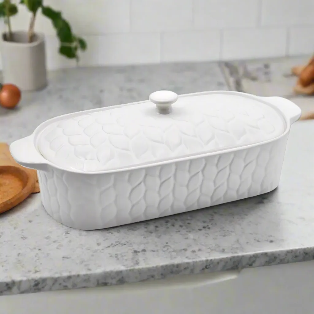 Seasonal 2qt Squoval Baker with Lid