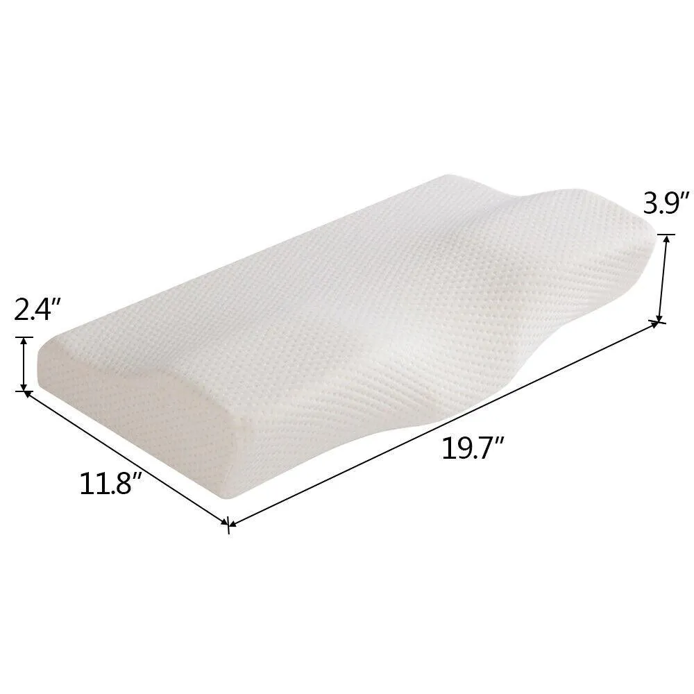 Sleeping Orthopedic Memory Foam Pillow Contour Ergonomic Cervical Neck Support