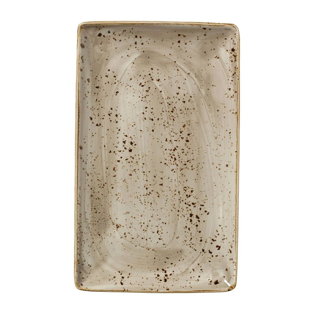 Steelite Craft Porcini Rectangular Plates 168 x 270mm (Pack of 6) - VV1021