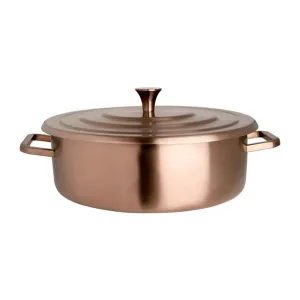 Steelite Creations Homestyle Brushed Bronze Round Chafer 3.8L - VV3907