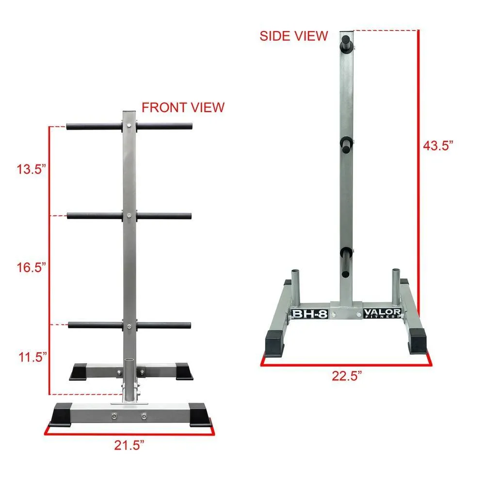 Storage Tree for Standard Plates and Barbells