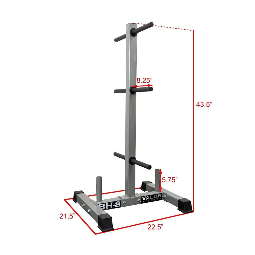 Storage Tree for Standard Plates and Barbells
